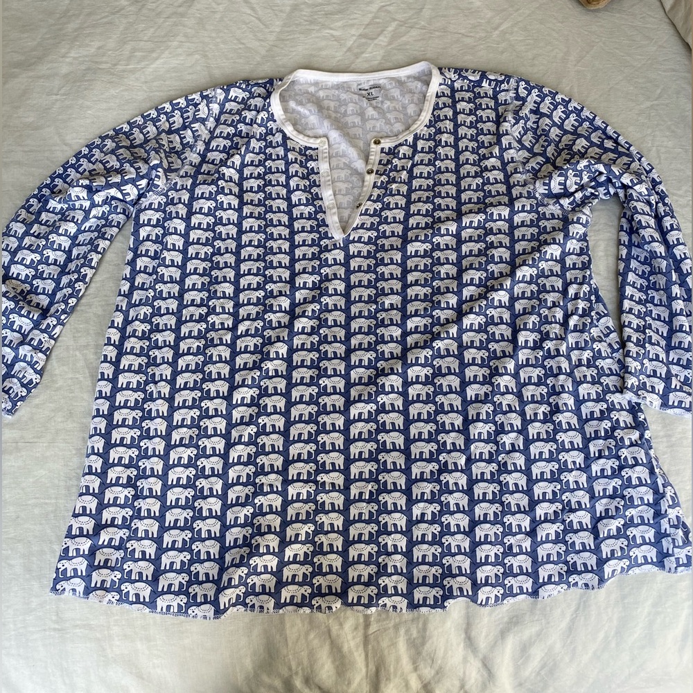 Roberta roller Rabbit PJ top